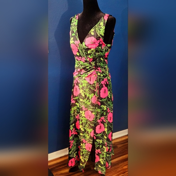 Anthropologie Maeve Viscose Ruched Dress Sizes 0,2,4 - Picture 10 of 16